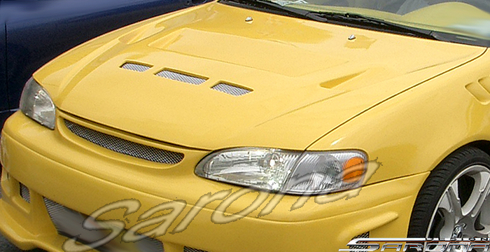 Custom 98-02 Corolla Hood # 121-14   Sedan (1998 - 2002) - $590.00 (Manufacturer Sarona, Part #TY-001-HD)